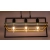 Lampa wisząca metalowa czarno-złota 3-punktowa 4113/3 z serii NOLAN - Lampy Elem